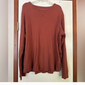 Sonoma Xl Rust Long Sleeve Sweatshirt